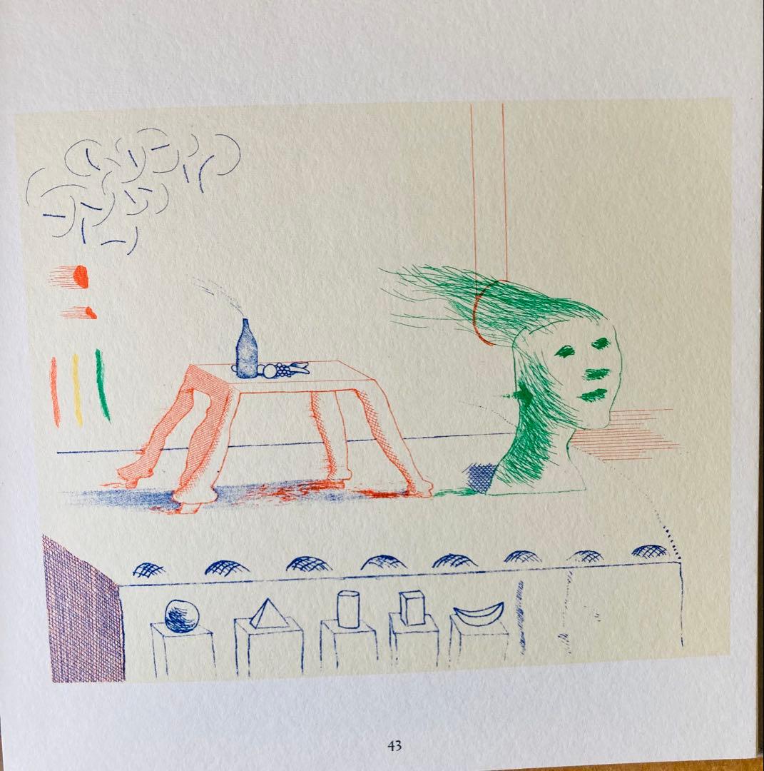 洋書 The Blue Guitar by David Hockney