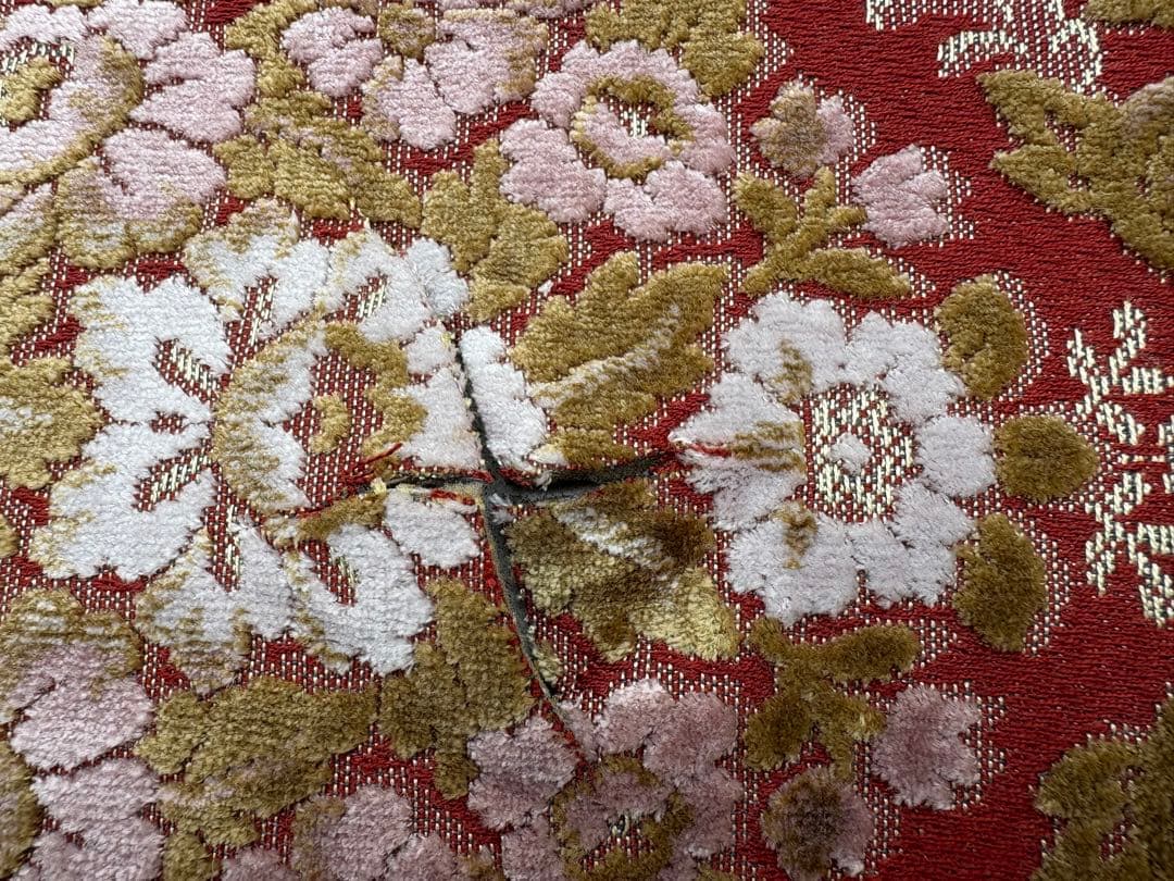 いすゞファイブスターギガ用センサー有りタイプ　金華山　花籠レッド　ダッシュマット