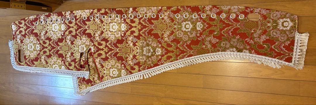 いすゞファイブスターギガ用センサー有りタイプ　金華山　花籠レッド　ダッシュマット