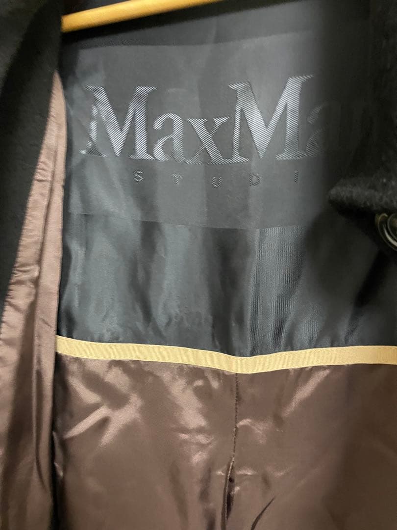 Max Mara STUDIO マックスマーラ ステュディオ 上質ウールコート
