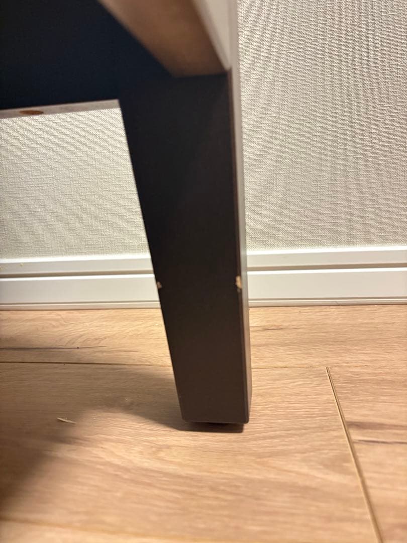 お値下げ可　IKEA イケア　ダークブラウン 4段チェスト