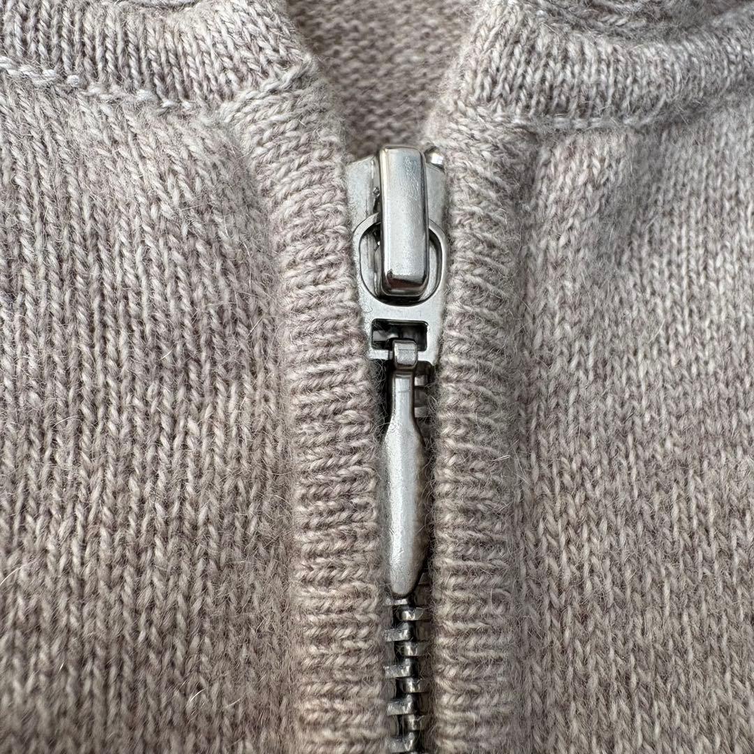 【美品】DAMA collection ニット　パーカー　カシミヤ100% L