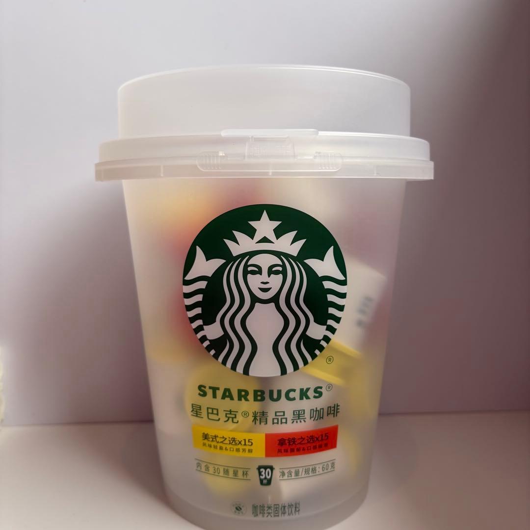 c*ん様 中国　スターバックス　ミニカップ　30個入り　アメリカーノ　ラテ