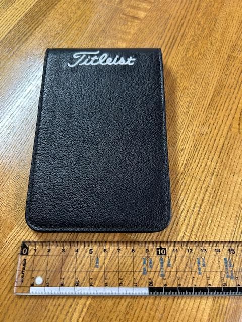 TEAM TITLEIST ヤーデージブック　スコアカード　ホルダー（カバー）②