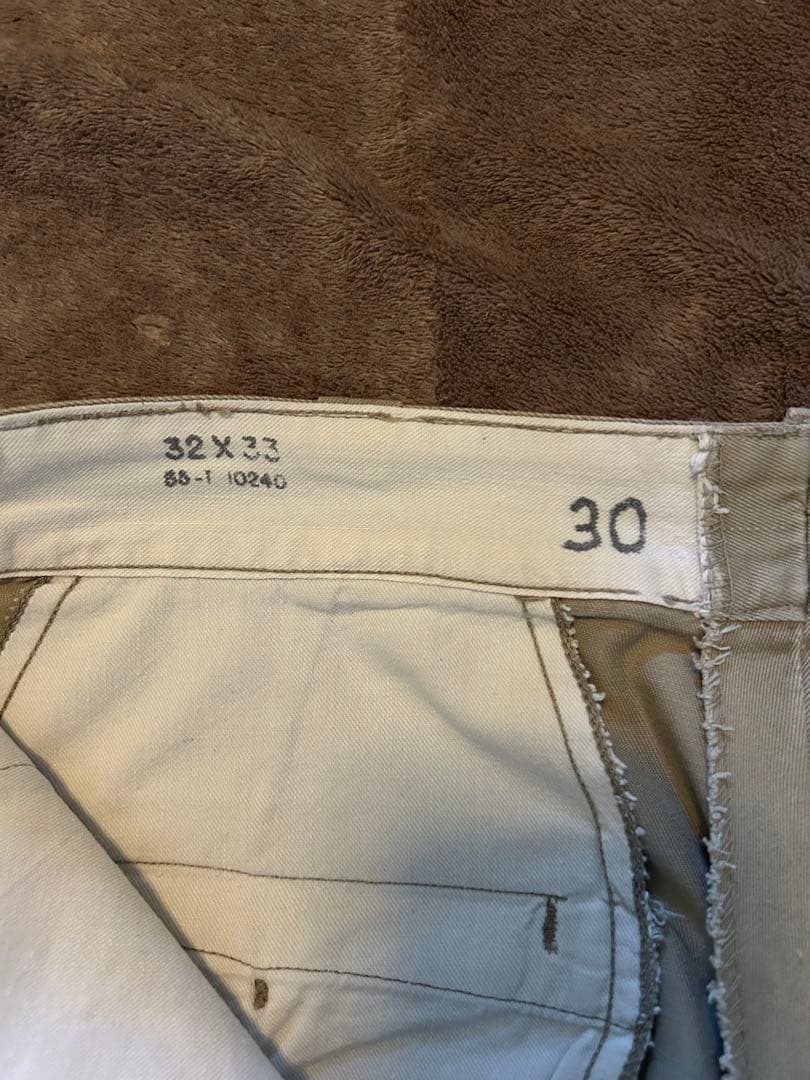 パンツ 50s us.army chino trousers pants w32