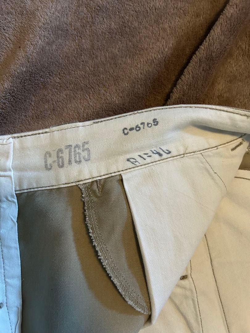 パンツ 50s us.army chino trousers pants w32