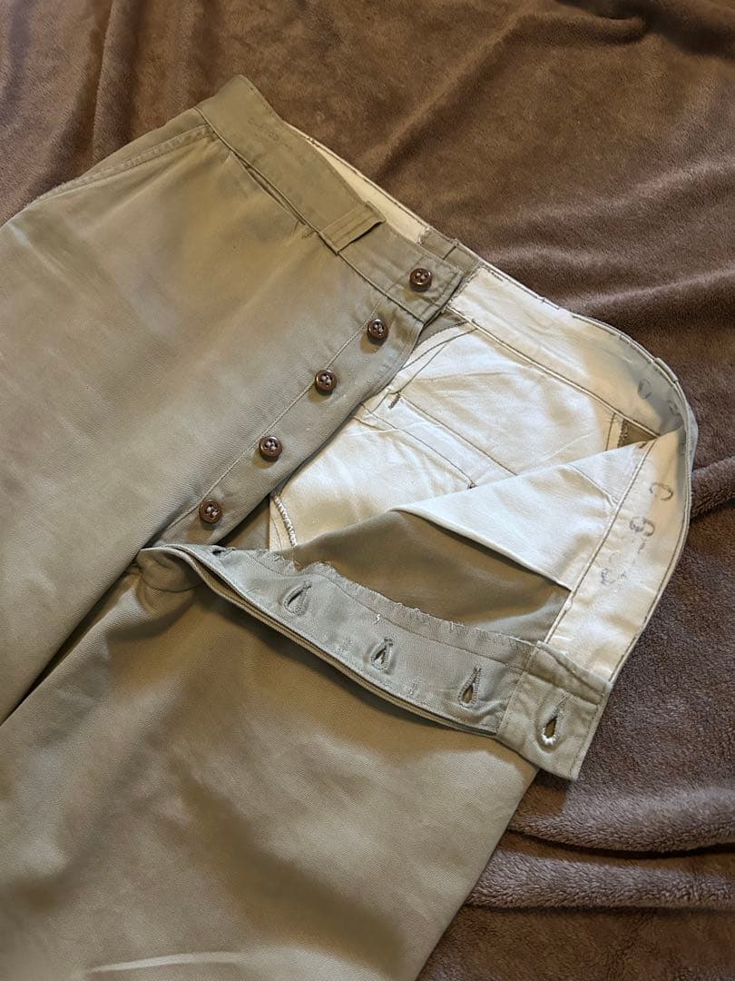 パンツ 50s us.army chino trousers pants w32