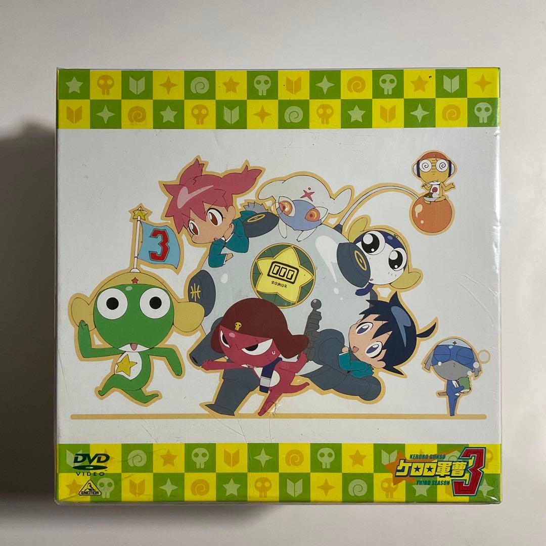 652　未開封　初回版　ケロロ軍曹 3rdシーズン 13　DVDBOX