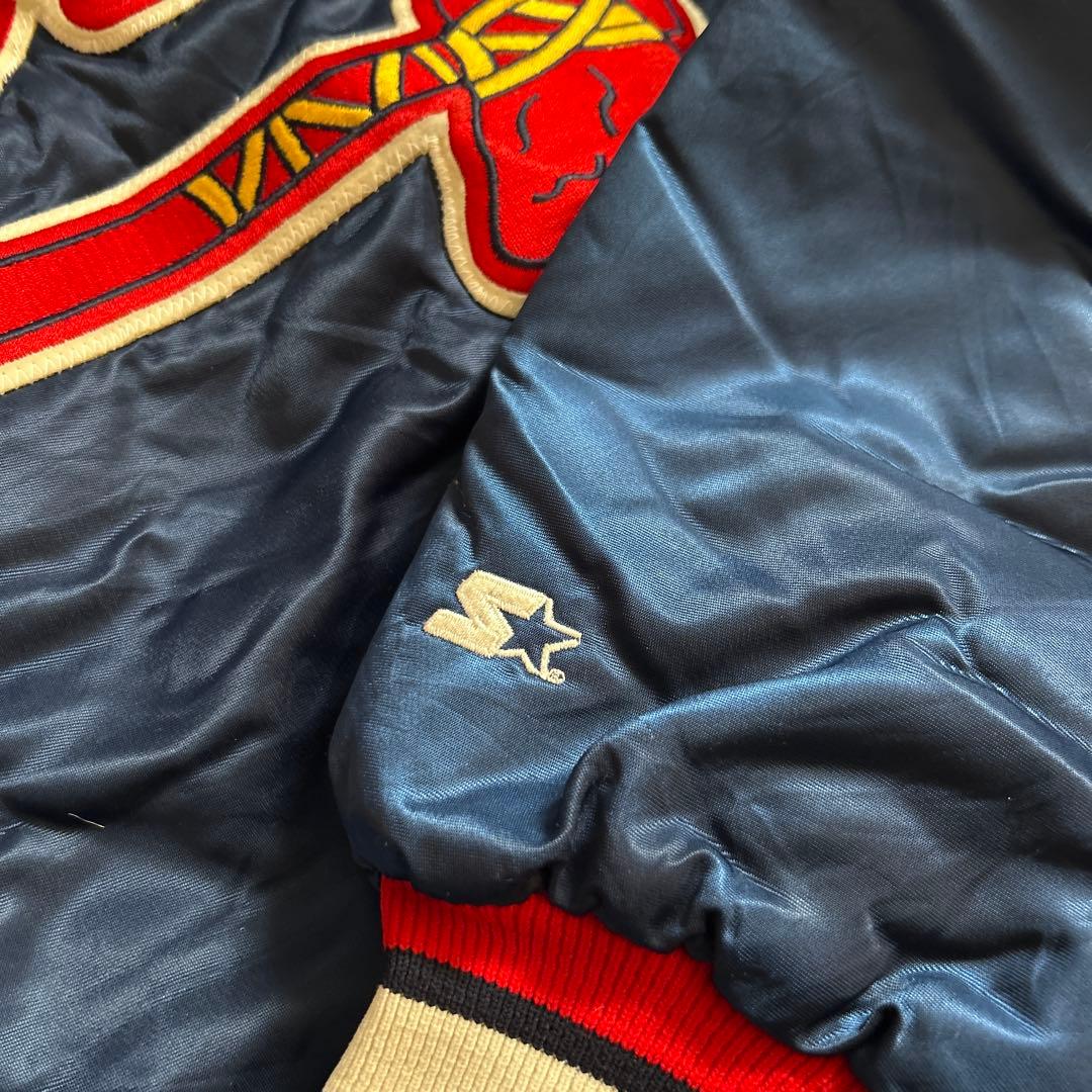 【値下げしました】STARTER braves ナイロンスタジャン USA製