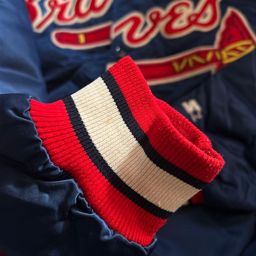 【値下げしました】STARTER braves ナイロンスタジャン USA製