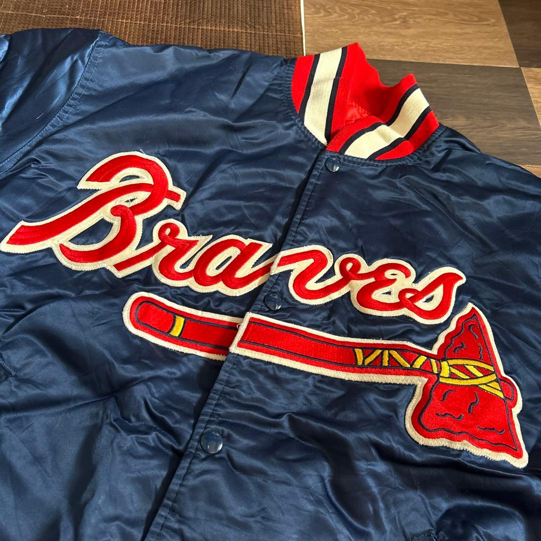 【値下げしました】STARTER braves ナイロンスタジャン USA製