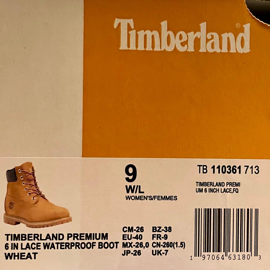 【新品】【未使用】27cm ティンバーランド 6インチブーツ 防水 ウィート