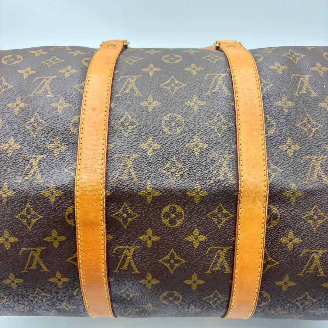 ルイヴィトン モノグラム キーポル50 レザー ボストンバッグ M41426