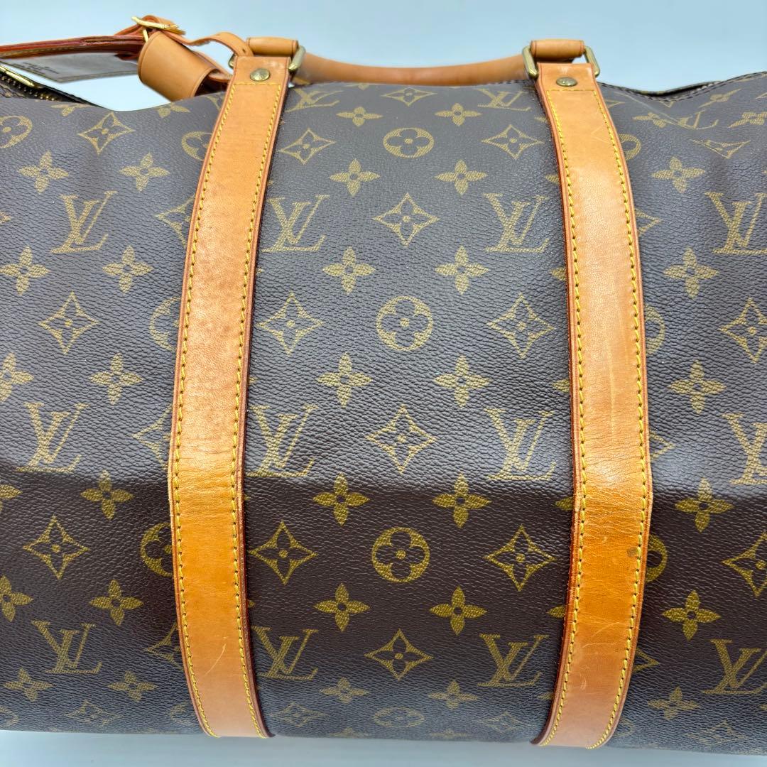 ルイヴィトン モノグラム キーポル50 レザー ボストンバッグ M41426
