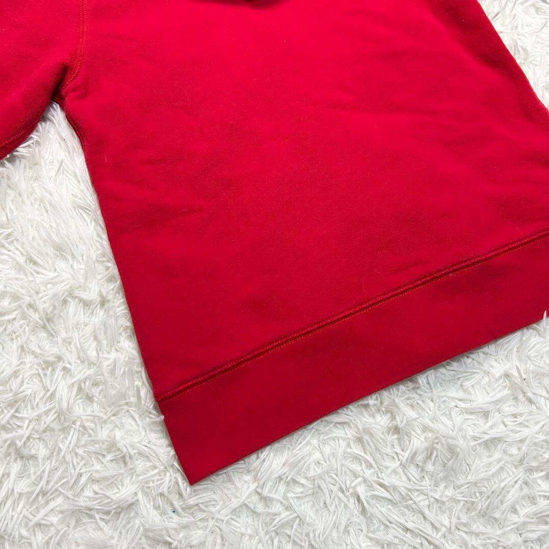 美品 ポロラルフローレン ジップアップパーカー ポニー 赤 レッド 黒 M相当