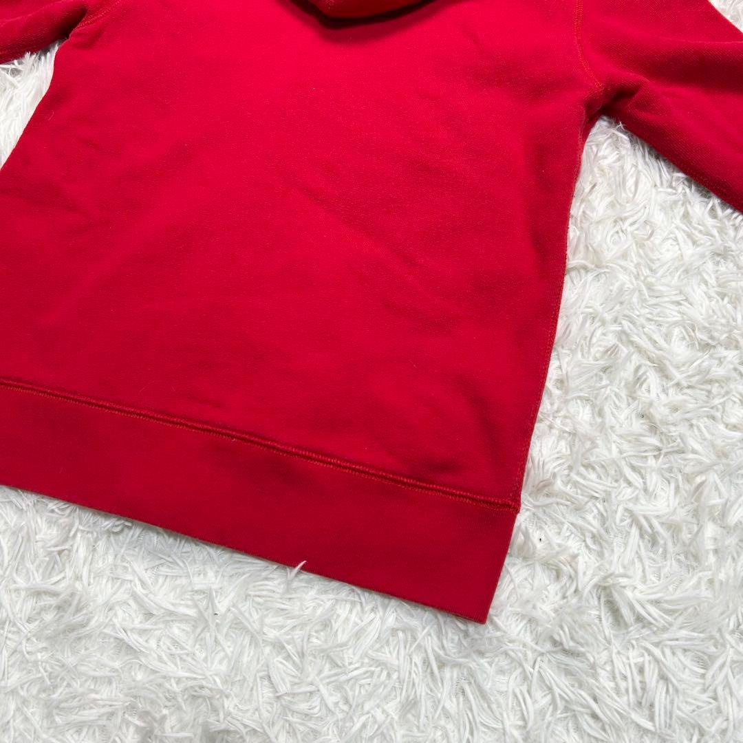 美品 ポロラルフローレン ジップアップパーカー ポニー 赤 レッド 黒 M相当