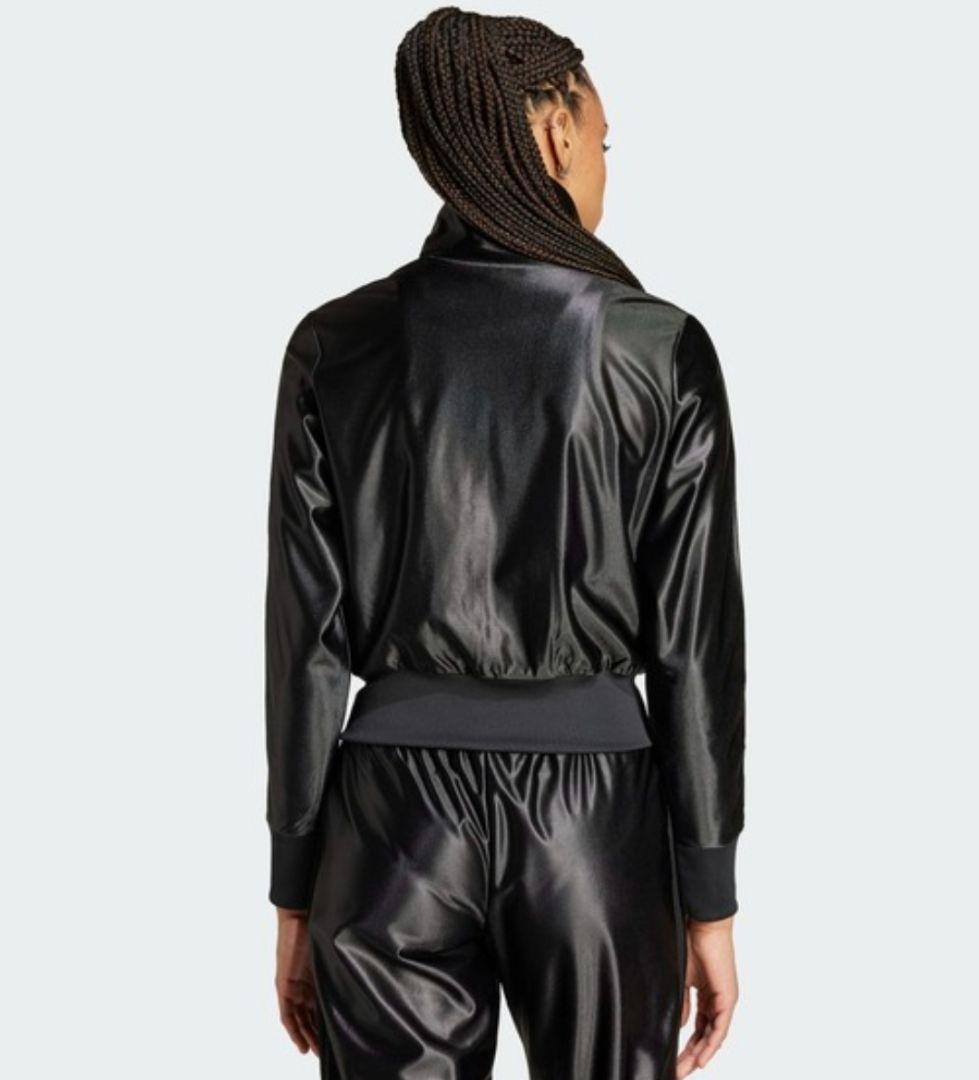 新品 アディダス 黒 フィッティド トラックジャケット ファイヤーバードジャージ