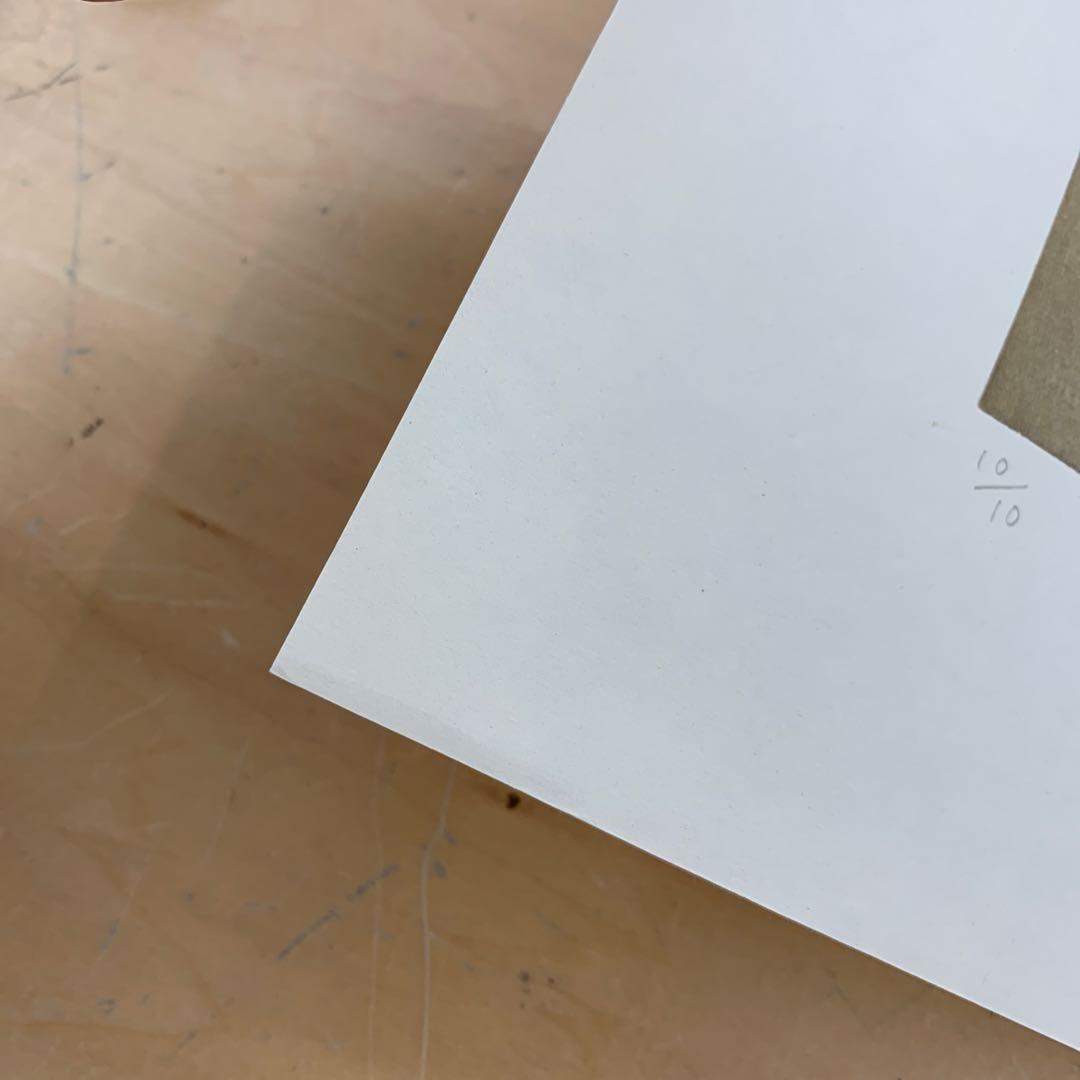 鈴木敦子「花占い」限定10 木版画