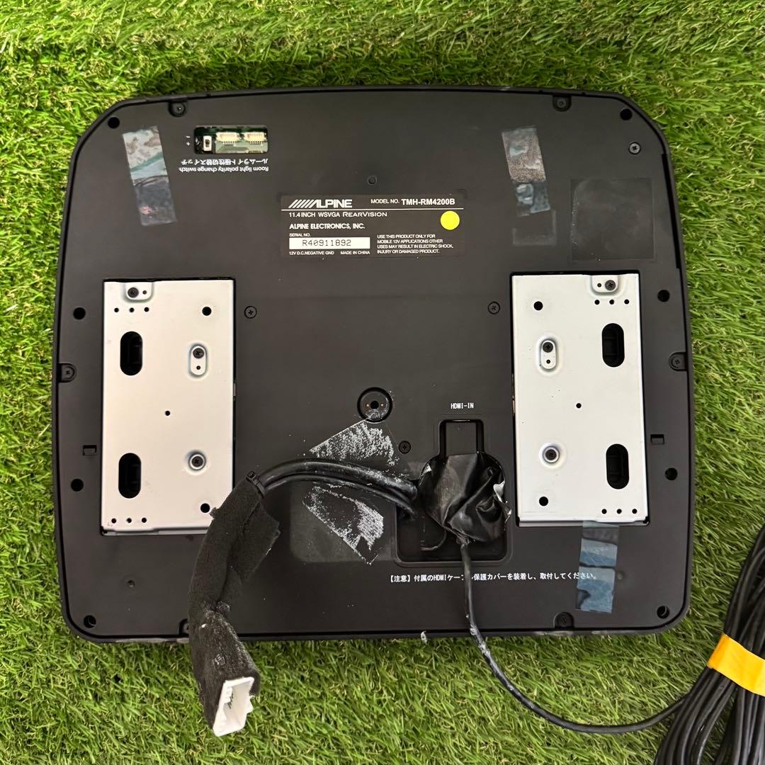 中古アルパインTMH-RM4200B 11.4インチ 折りたたみ式PC用モニター