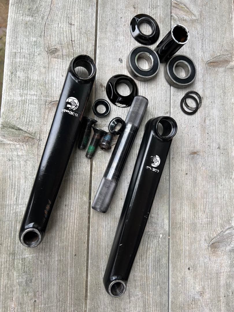 BMX クランクFIT 19MM CRANKS 175mm Set mid BB