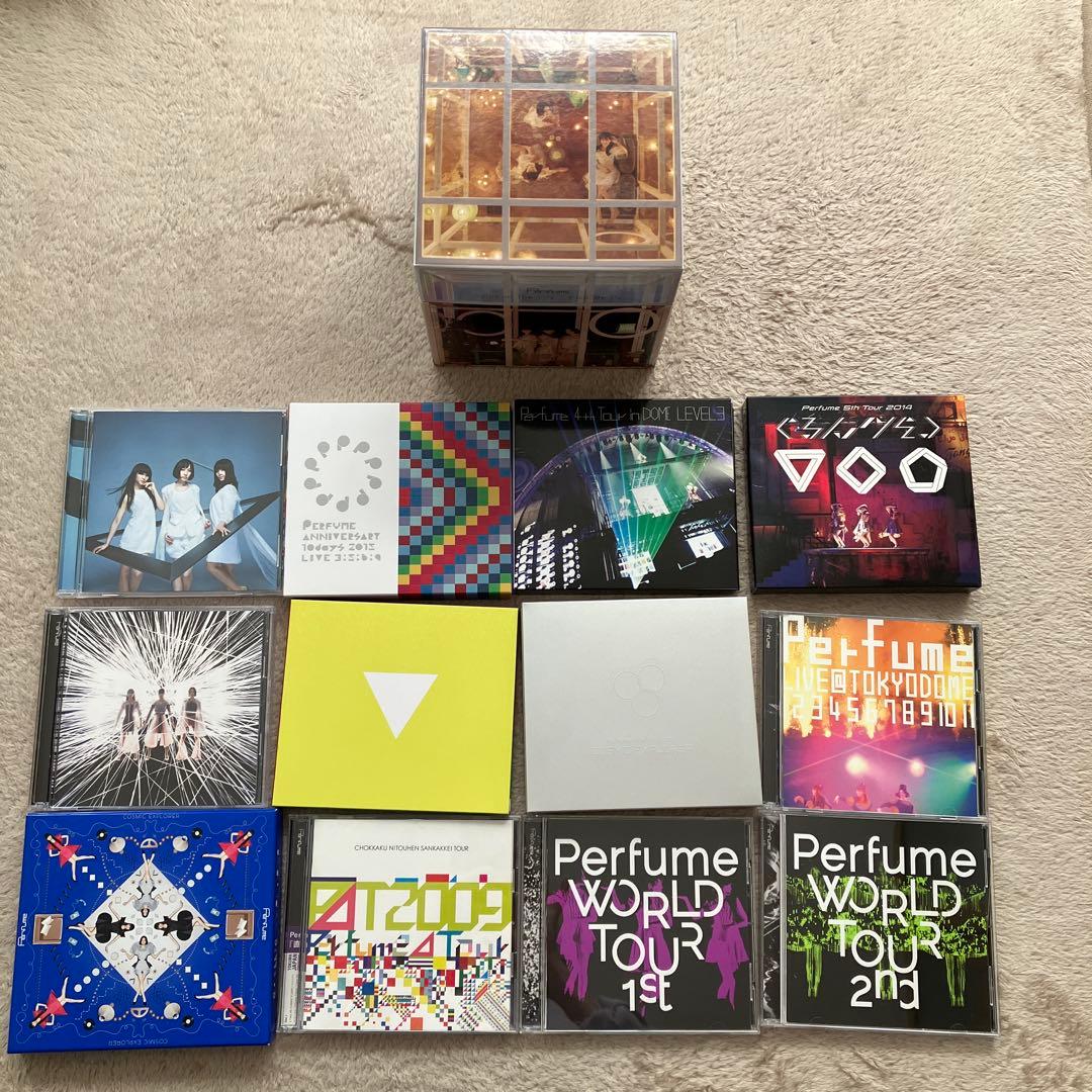 Perfume ライブDVD9点　アルバム3点　 シングル1点特典ボックス付き
