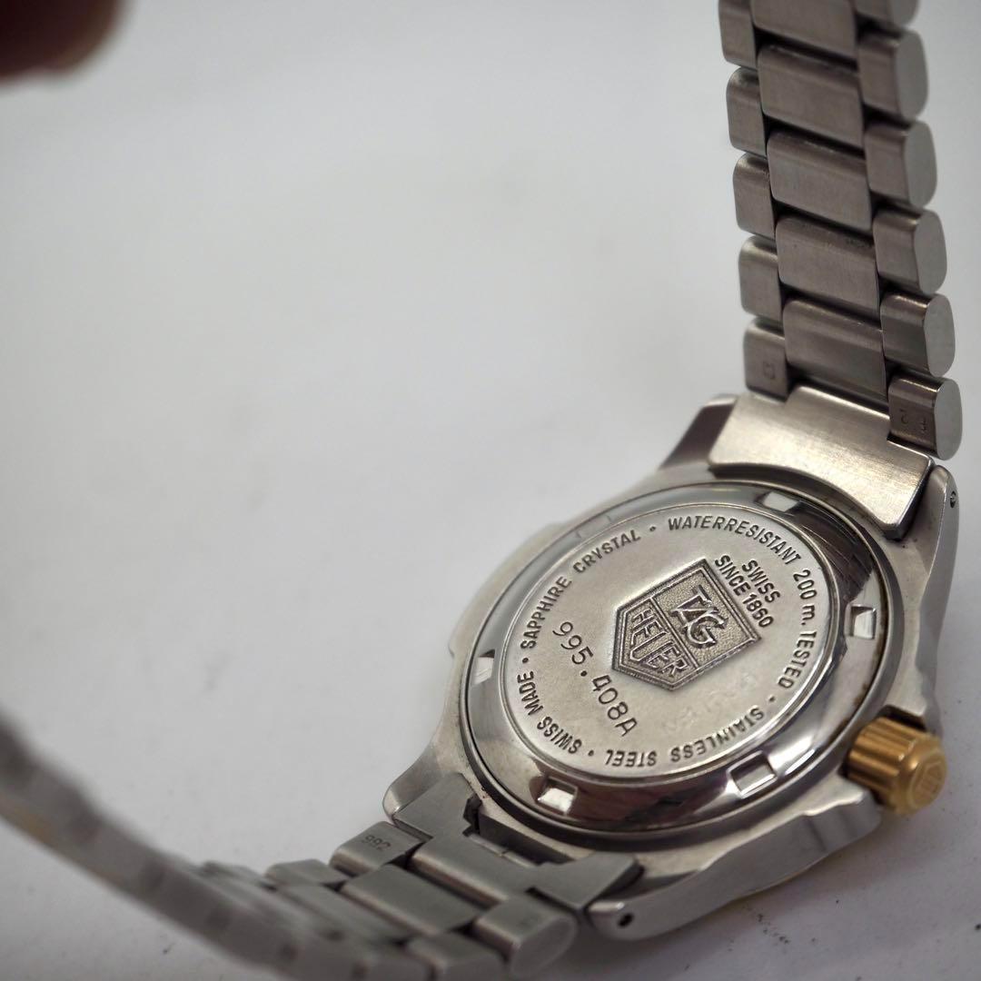 135【美品】タグホイヤー　レディース　時計　プロフェッショナル200 ゴールド