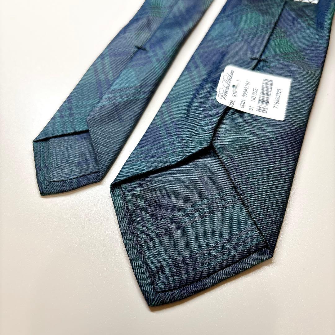 未使用 Black Fleece トムブラウン期 ブラックウォッチ柄タイ