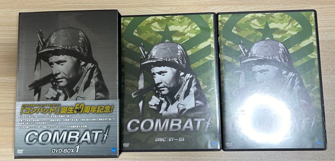 コンバット誕生50周年記念！ DVD-BOX1〜6セット