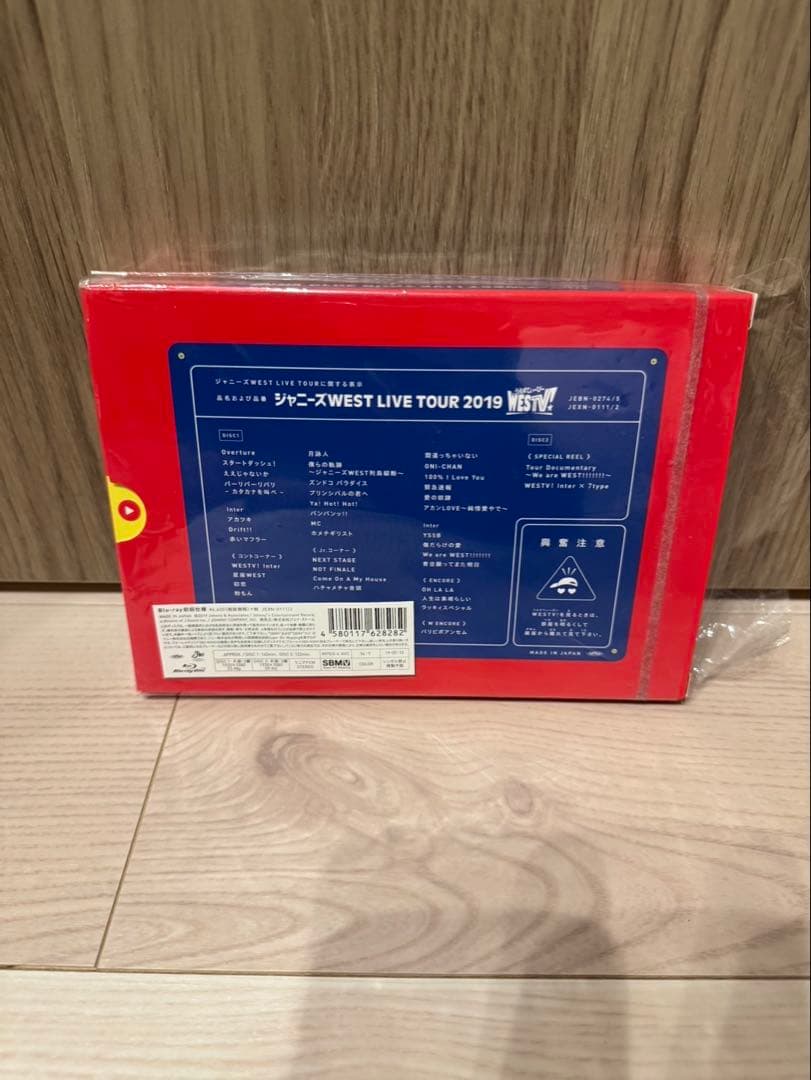 WESTV! Blu-ray/初回仕様　外袋あり