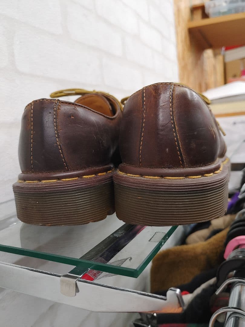 Dr.Martens 4ホールシューズ　イングランド製　状態△　７　革靴