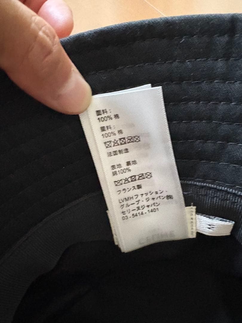 CELINE バケットハット ブラック