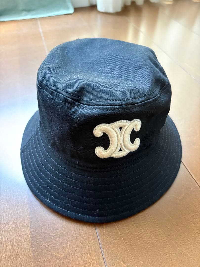 CELINE バケットハット ブラック