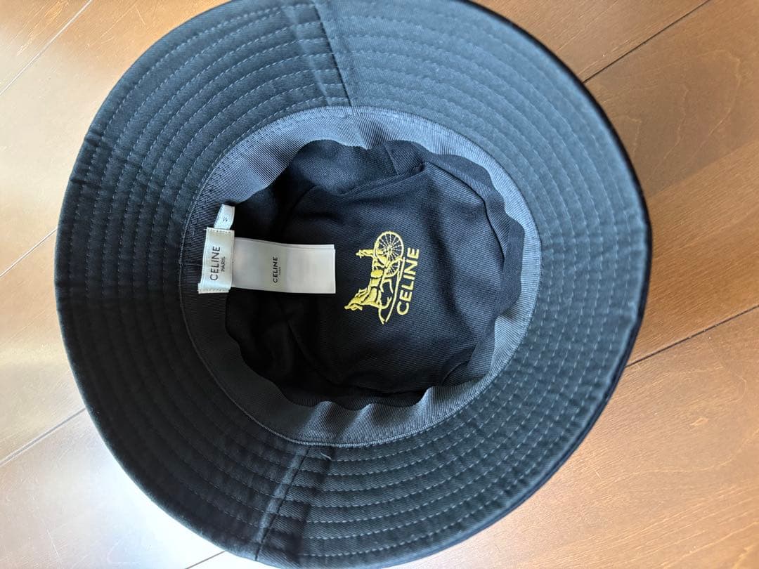 CELINE バケットハット ブラック
