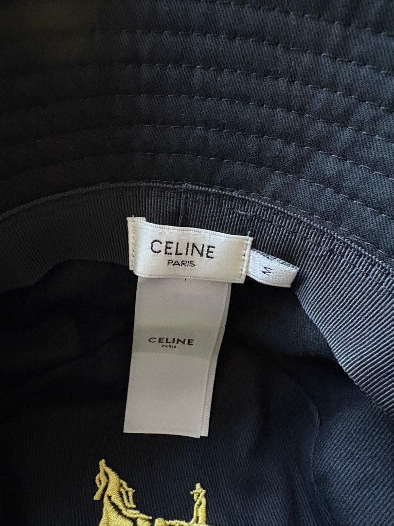 CELINE バケットハット ブラック