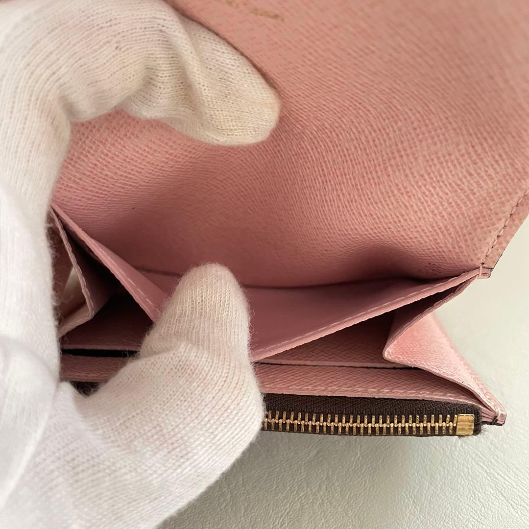 極美品　ルイヴィトン モノグラム　ポルトモネ　ロザリ　ケース　財布