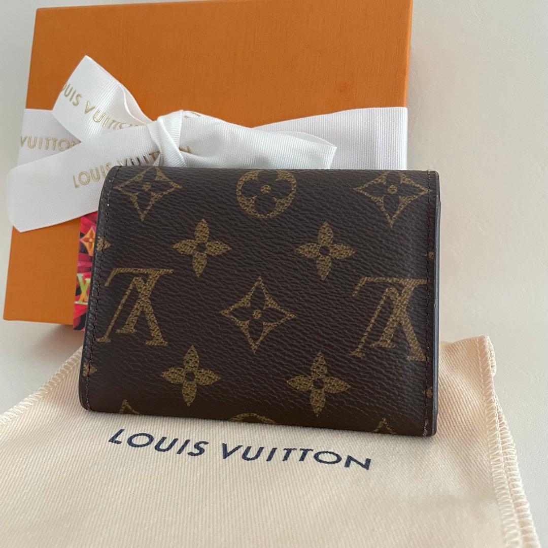 極美品　ルイヴィトン モノグラム　ポルトモネ　ロザリ　ケース　財布