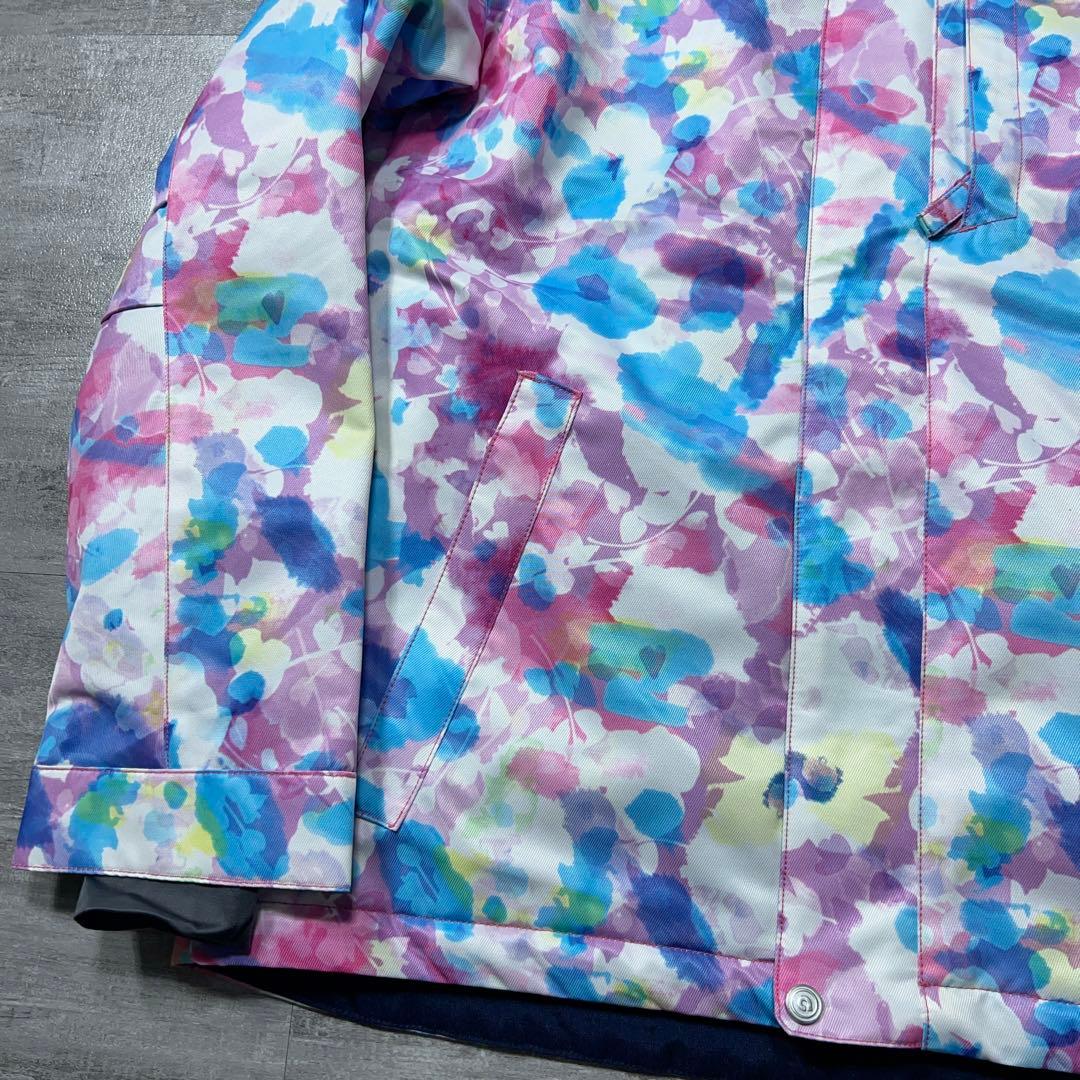 美品 argスノーボード 総柄 レディースL スキーウェア nature お買得