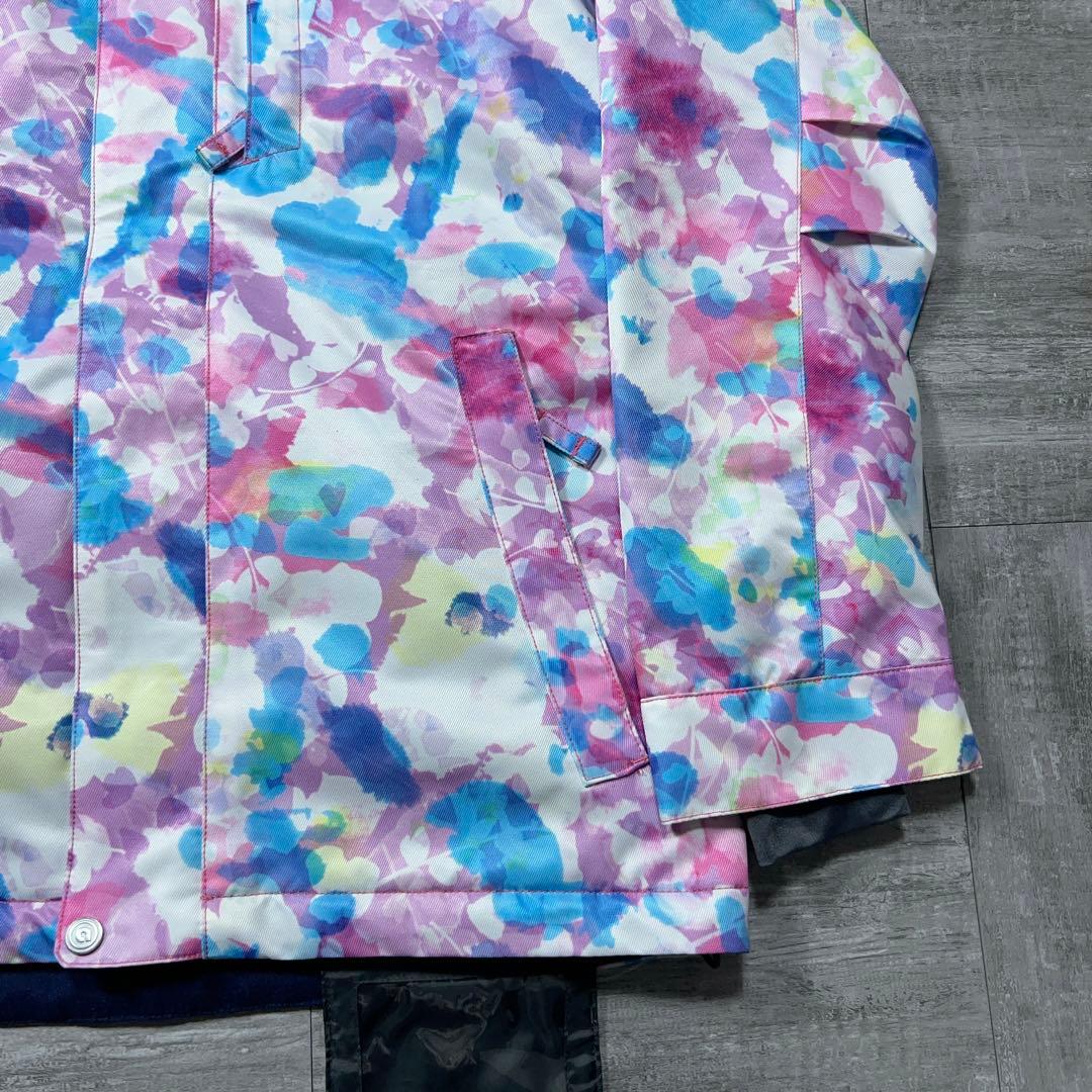 美品 argスノーボード 総柄 レディースL スキーウェア nature お買得