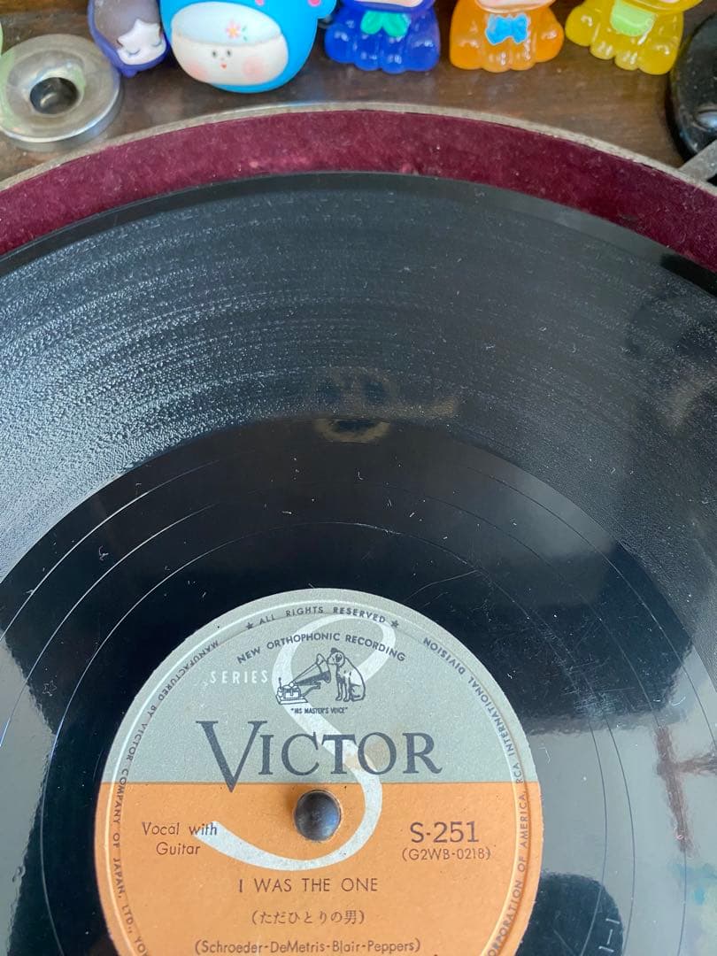 エルヴィス・プレスリー　ハートブレイクホテル　SPレコード