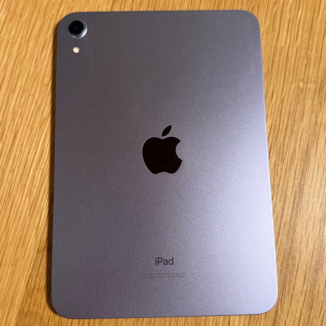 ペン付き　iPad mini 第6世代 64GB Wi-Fi パープル　90%