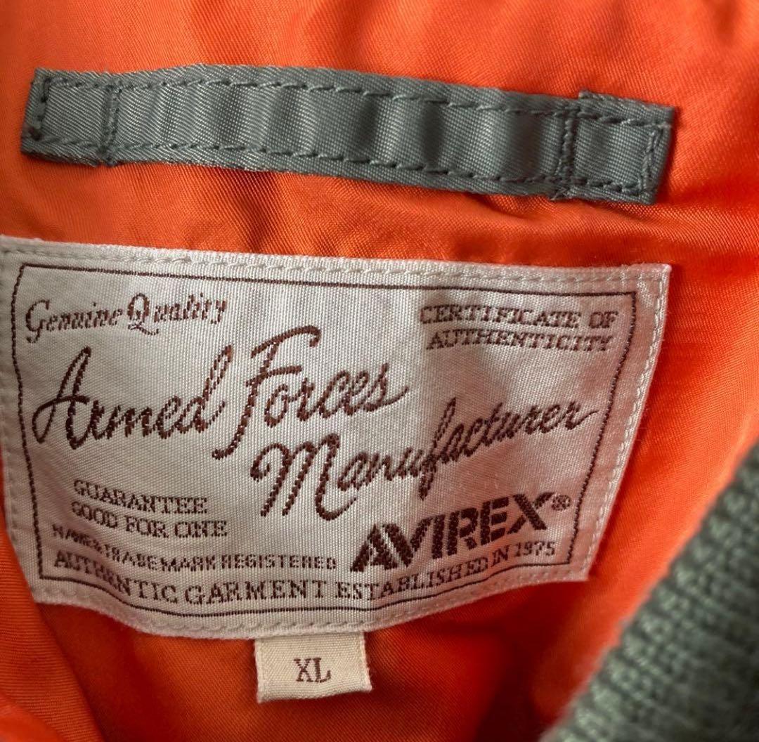 や*す様 AVIREX　MA-1　REMODEL　MARK2　フライトジャケット