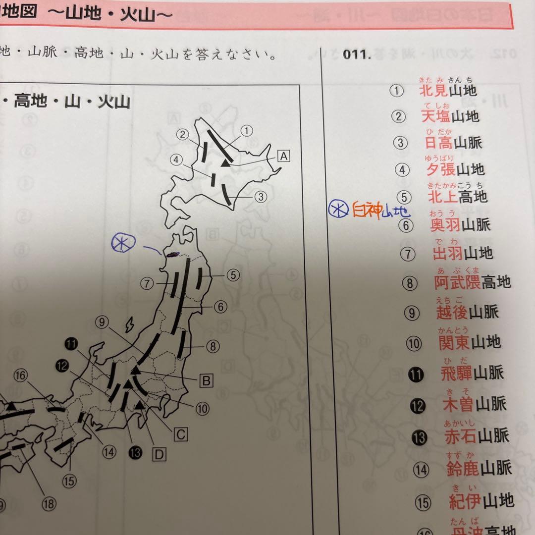 プラチナインプット　コンプリートマスター地理