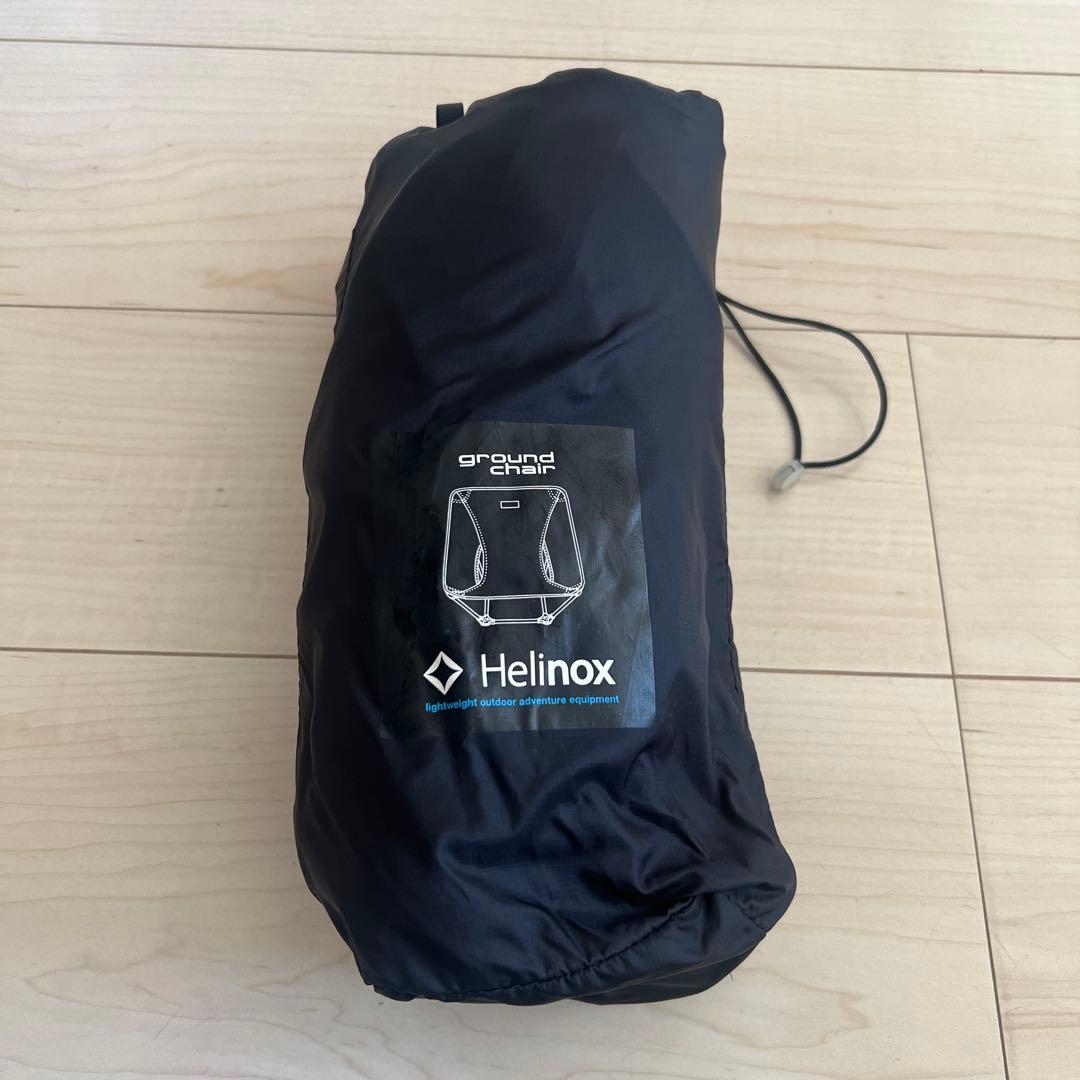Helinox グラウンドチェア ブラック ヘリノックス