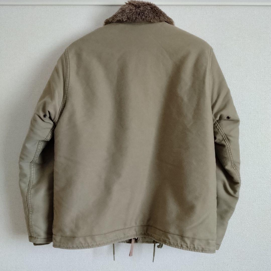 【HOUSTON】 N-1 デッキジャケット 40 (タイト USED加工)