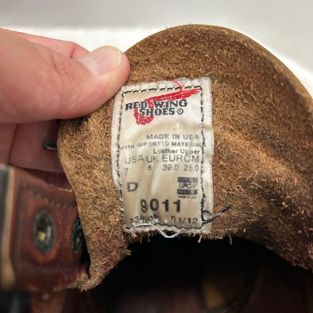 【旧ベックマン】レッドウィング 9011 サイズ:7D REDWING