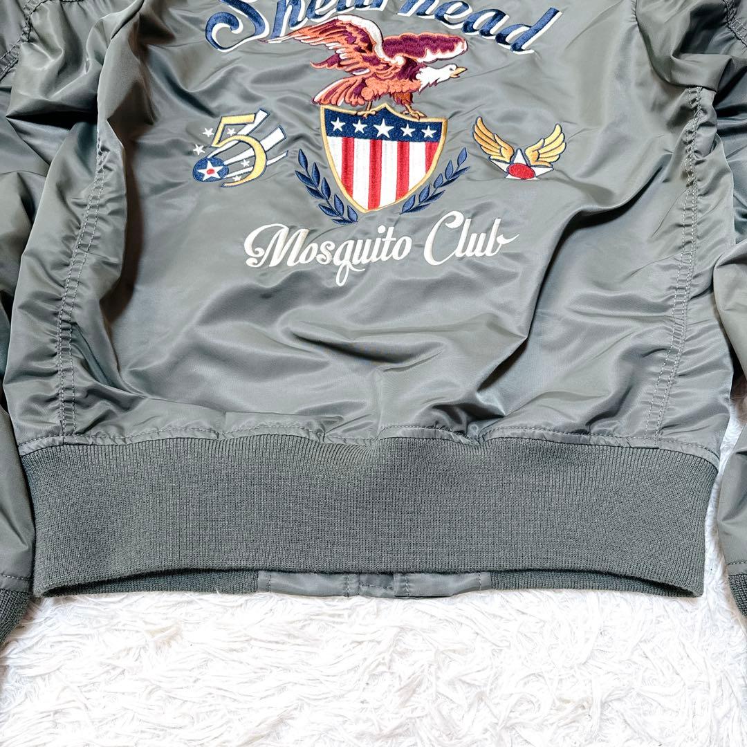 avirex L-2B Spearhead 5th 限定品　ワッペン　刺繍