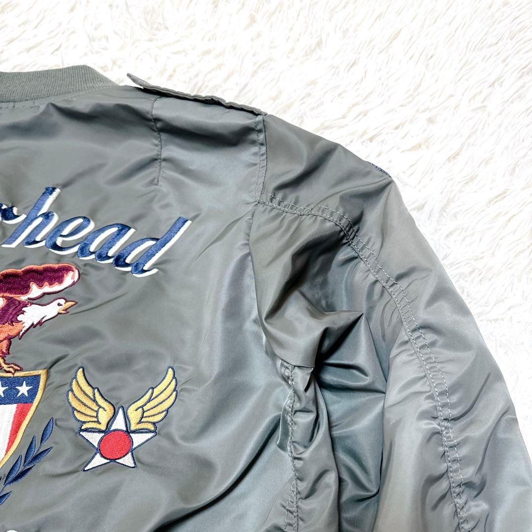 avirex L-2B Spearhead 5th 限定品　ワッペン　刺繍