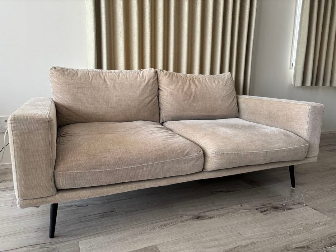 BoConcept ベージュ 2人掛けソファ ファブリック