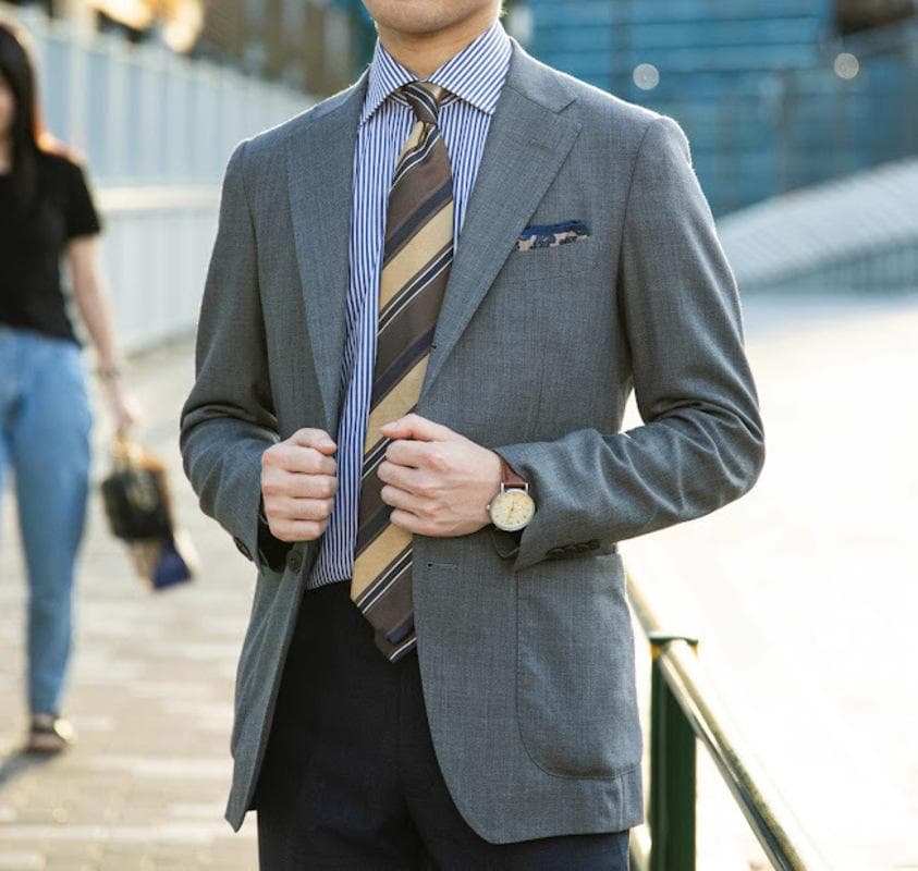 【超レア】鎌倉シャツ Ermenegildo Zegna 生地 ジャケット