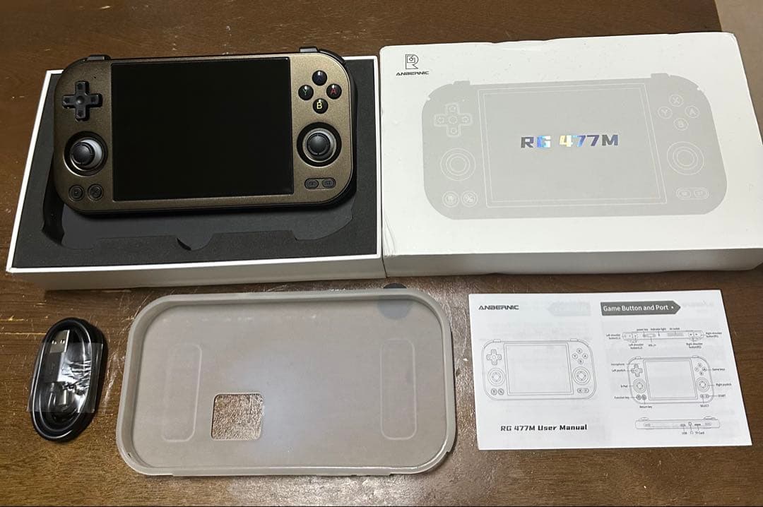 ANBERNIC RG477M 12GB/256GB チョコレートブロンズ